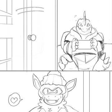 オーダイルは潔癖症!~ゴウカザルをピカピカにしたい~