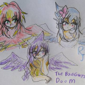 擬人化私的🐦️おなご三銃士