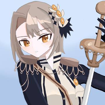 レイピアを持つレイア
