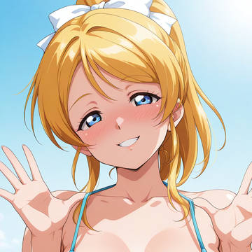 えりち 💛 ビーチグラビア ayase eri