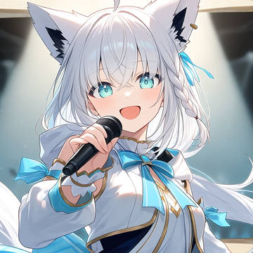 アイドル衣装 白上フブキ