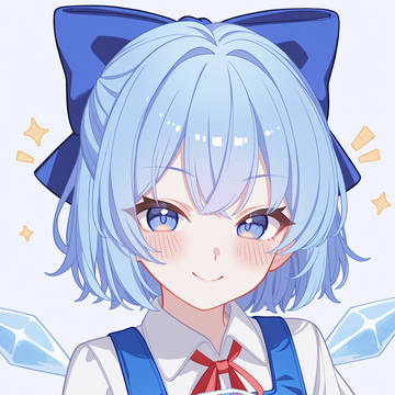 チルノちゃんとカエル