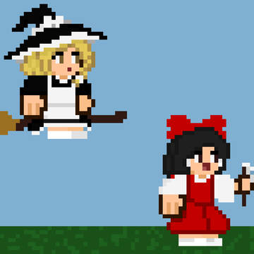 霊夢&魔理沙（紅魔郷）