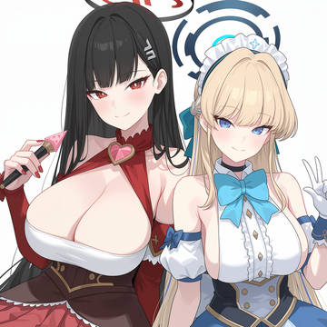 調月リオ & 飛鳥馬トキ