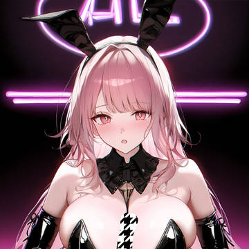 兔女郎蕾缪安的口角