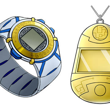 Fanmade Digivice + Tags