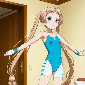 凸守早苗 レオタード 7