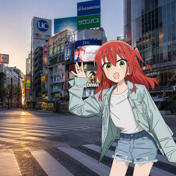 郁代in渋谷