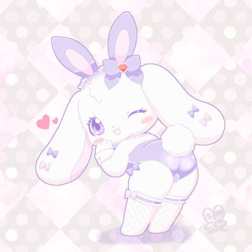 ふわふわしっぽ ラピネちゃん