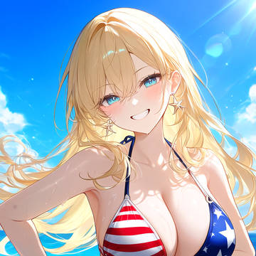 星条旗ビキニ