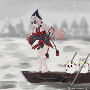 バフをかけるお嬢