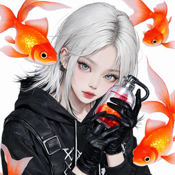金魚と少年