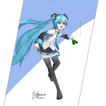 初音ミク( * ^ *) ノシ