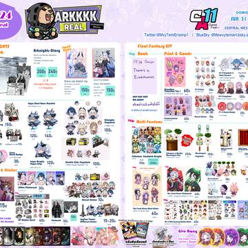Comic Avenue 11 Menu