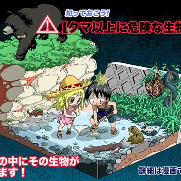 クマよりも危険な生物の話