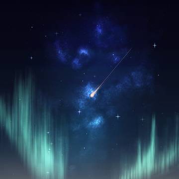 夜空を彩る星