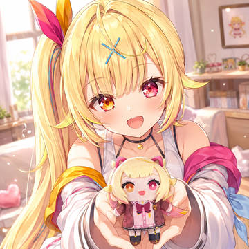 にじぱぺっとをあげる星川
