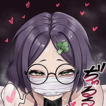 マスクフェラをする農民ちゃん