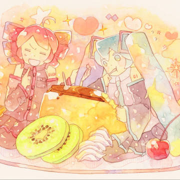 プリンアラモード