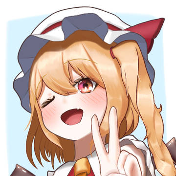 フランちゃんバストアップ・立ち絵