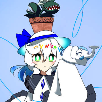 衝動描きちび白こいしちゃん