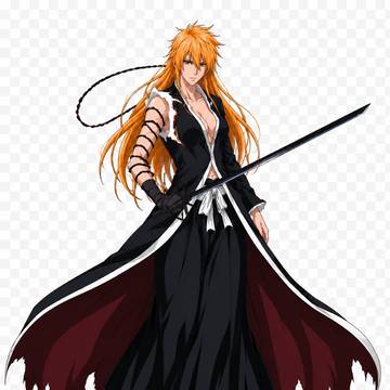 BLEACH死神 黑崎一護女性化之卍解天鎖斬月&最后的月牙天衝