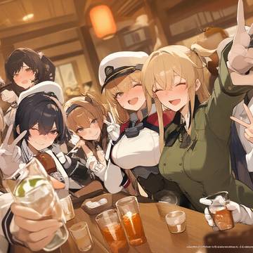 「艦隊これくしょん」&「アズレン」コラボイラスト②