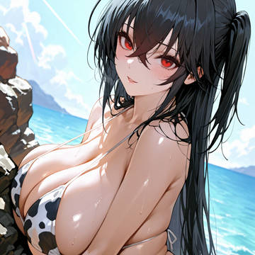 牛柄ビキニの大鳳ちゃん その2