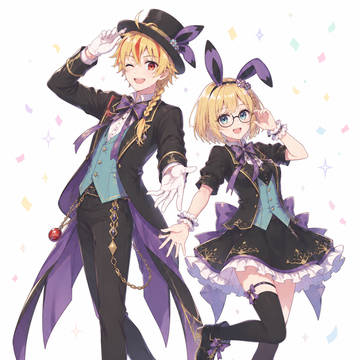 新衣装かわいいリチャアヤ🐇