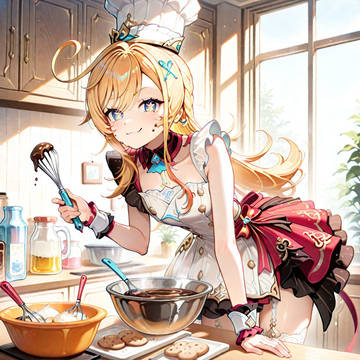 エスコフィエさんと色々ポーズ4
