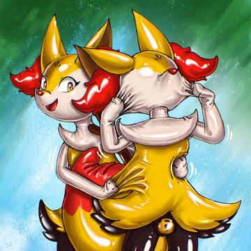 好困在braixen狐胶衣里🥵。。。