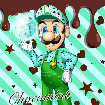 チョコミントアイスルイージ