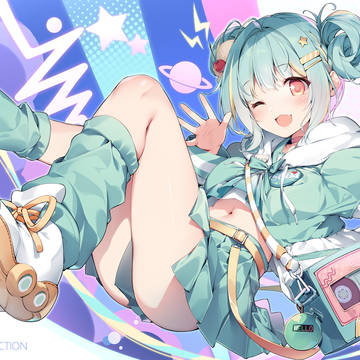 爽田こすもちゃん☆キービジュアル&三面図・表情集