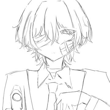ラフの太宰さん
