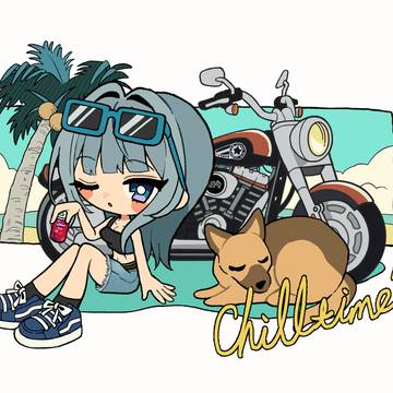 chill time.⟡.·