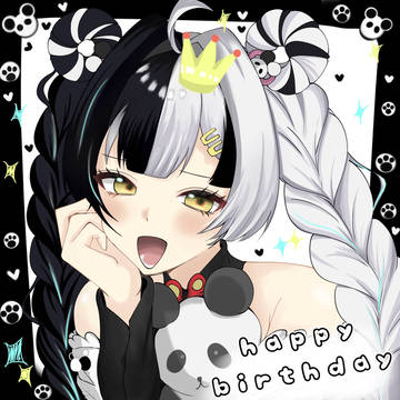 ダイアリン Happy birthday‼️🐼