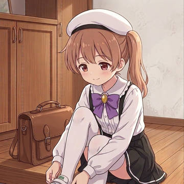学校へ行くひまり様