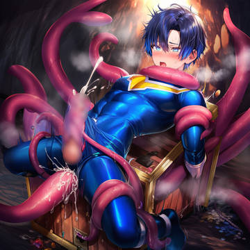 ヒーローブルーとエロトラップダンジョン