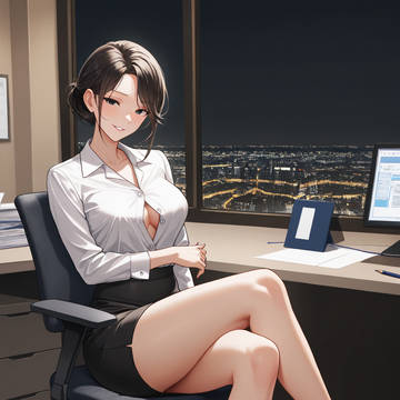 深夜残業のあとで