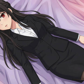 kurumi adult on the bed