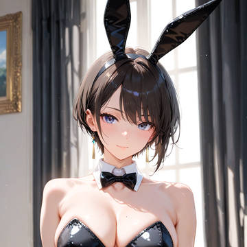 クールなバニーガールさん