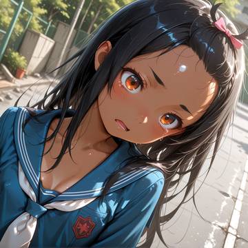 褐色少女