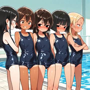 スク水女子1292