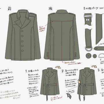 異次弦衣装メモ