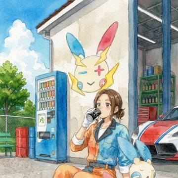 「休憩」