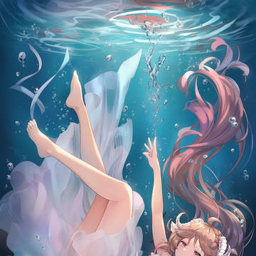 🐏泡水……