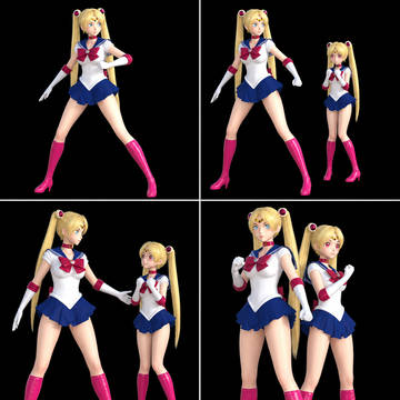 母娘セーラー戦士