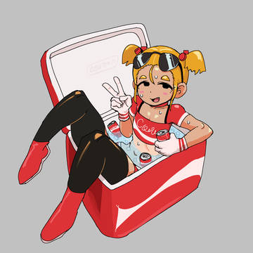 coke girl