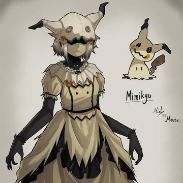 Mimikyu Gijinka/ミミッキュ擬人化