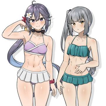 二人並べてみた